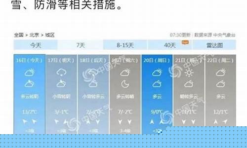 北京本周天气状况_明后天北京天气